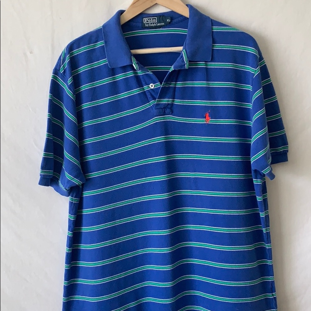 Men vintage Ralph Lauren polo shirt size XL